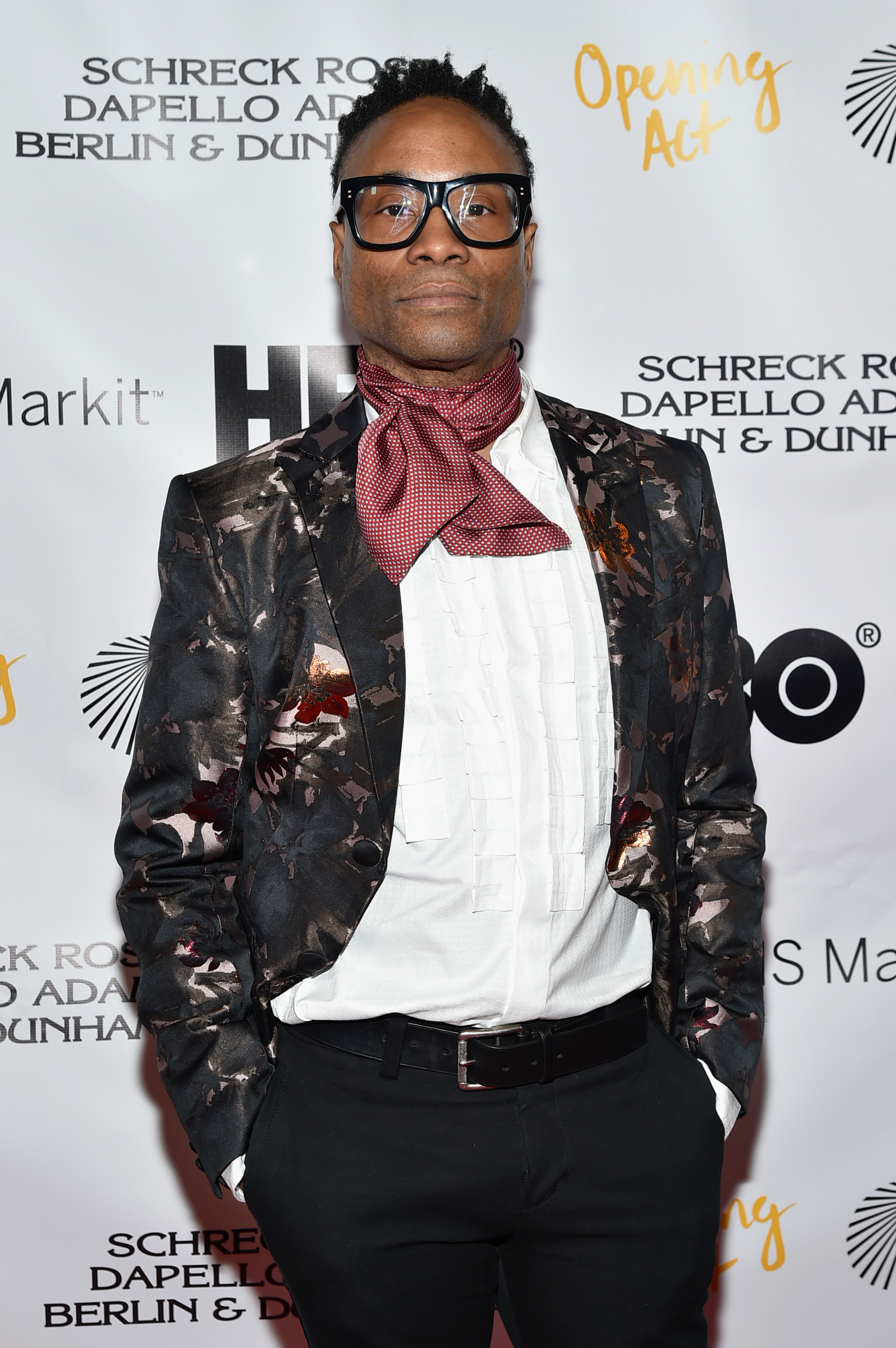 Billy Porter attends Opening Act's 12th Annual Benefit Play Reading 'Hear Me Here' At New World Stages on March 13, 2018 in New York City.