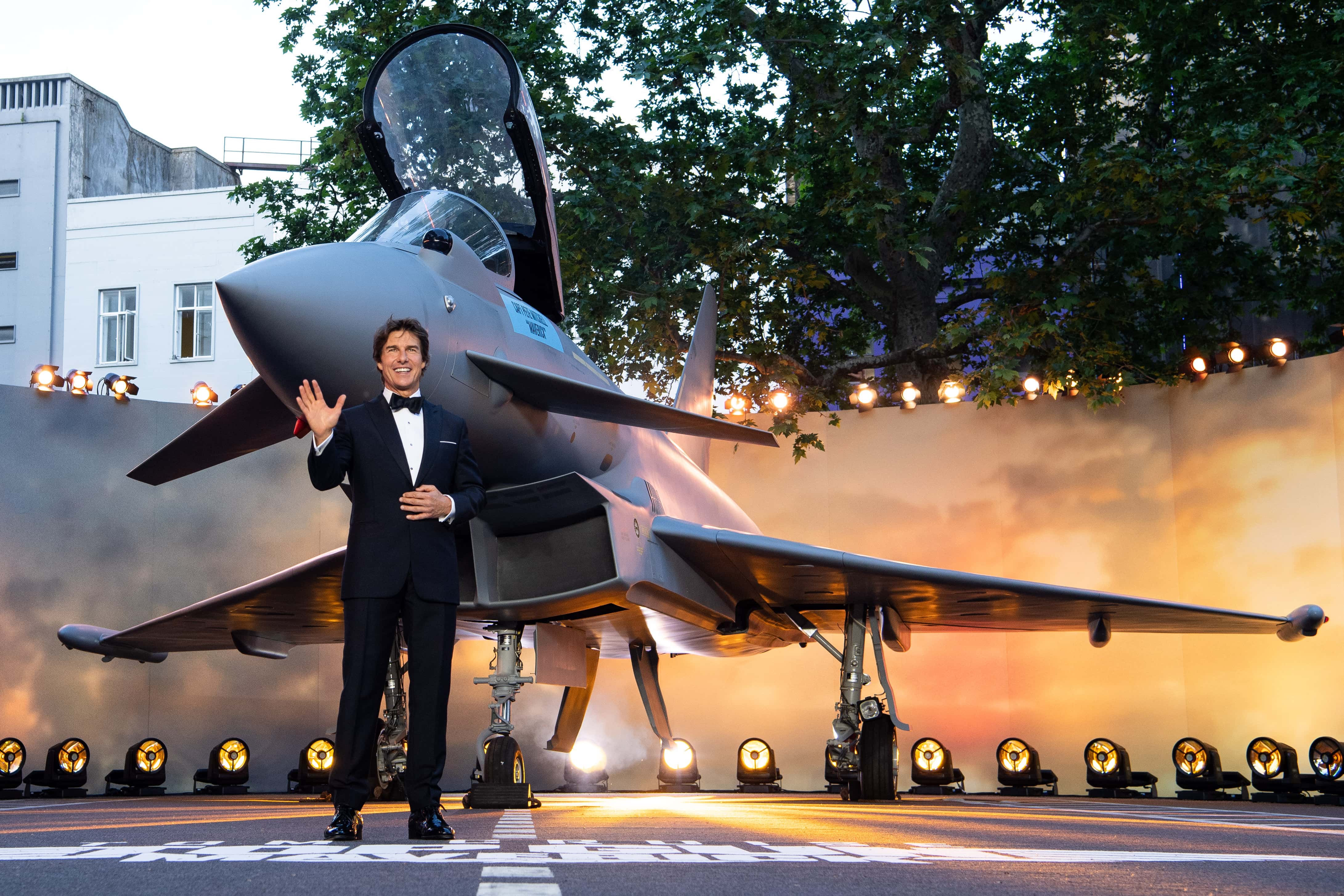 Tom Cruise attends the UK Premiere and Royal Film Performance of
