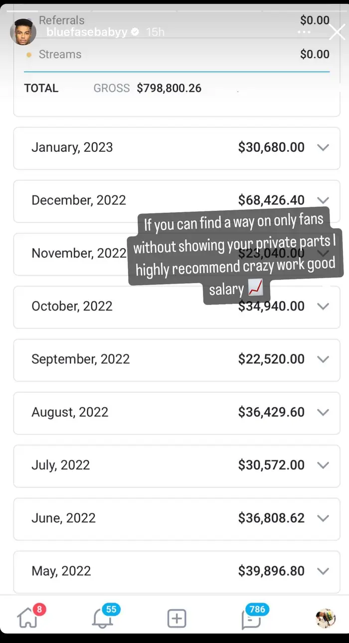 (Blueface/Instagram)

