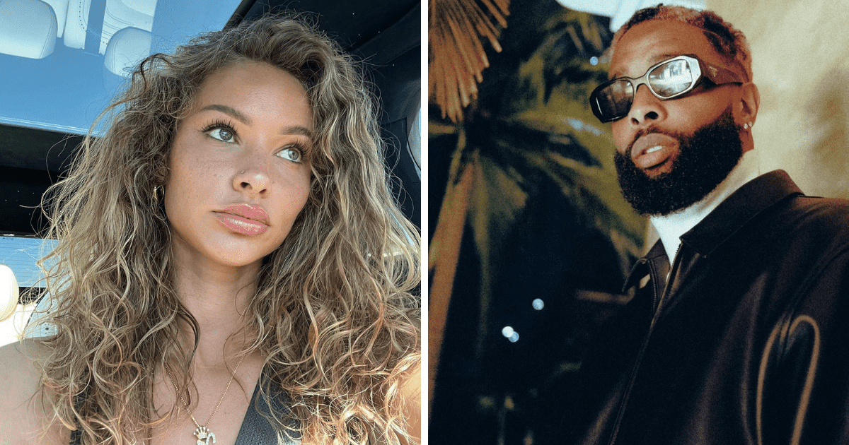 Lauren Wood and dOdell Beckham Jr. split in early 2023 (Instagram/lolowood_/obj)