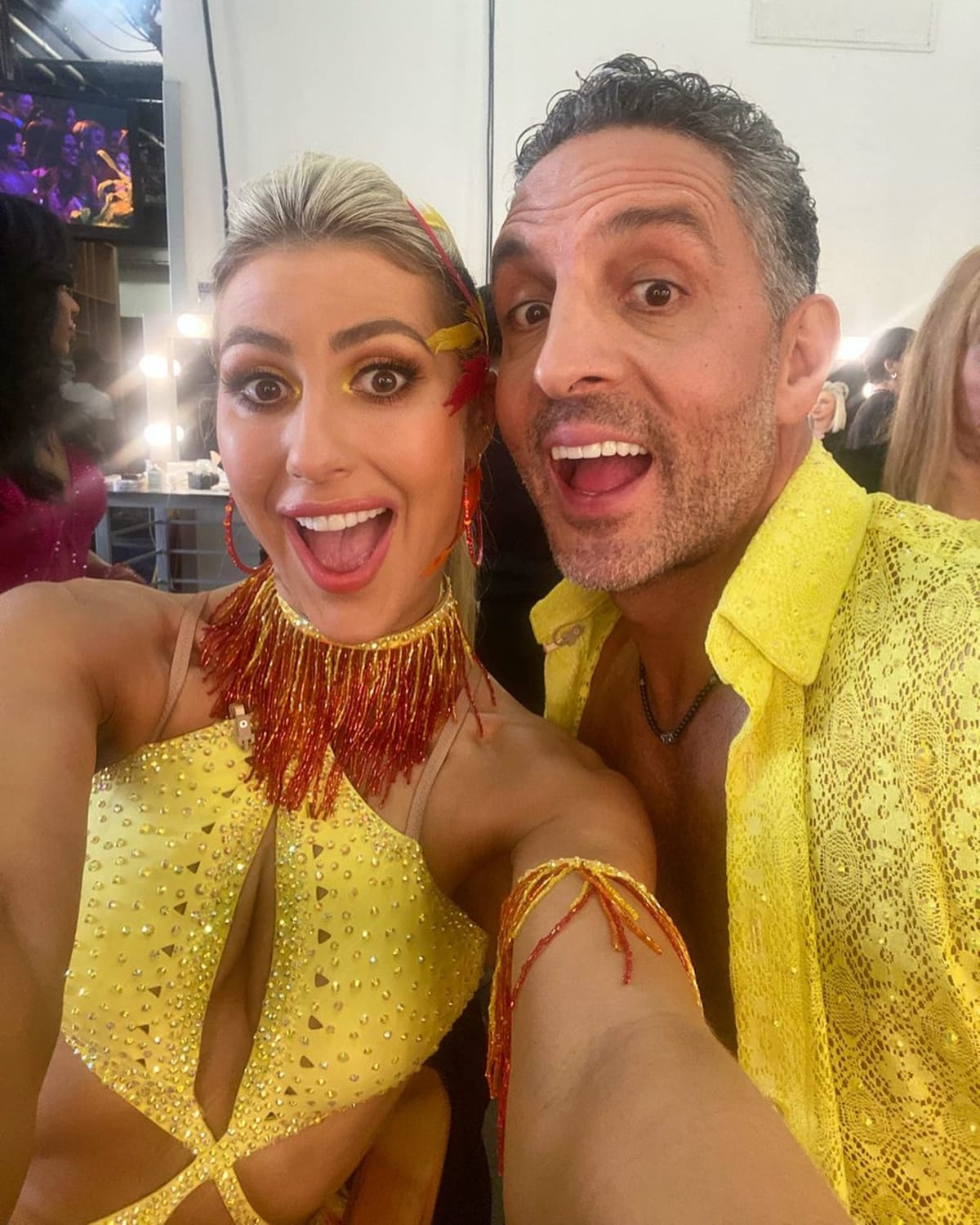 Emma was concerned about her dangerous Salsa dance (Instagram/@mumansky18)