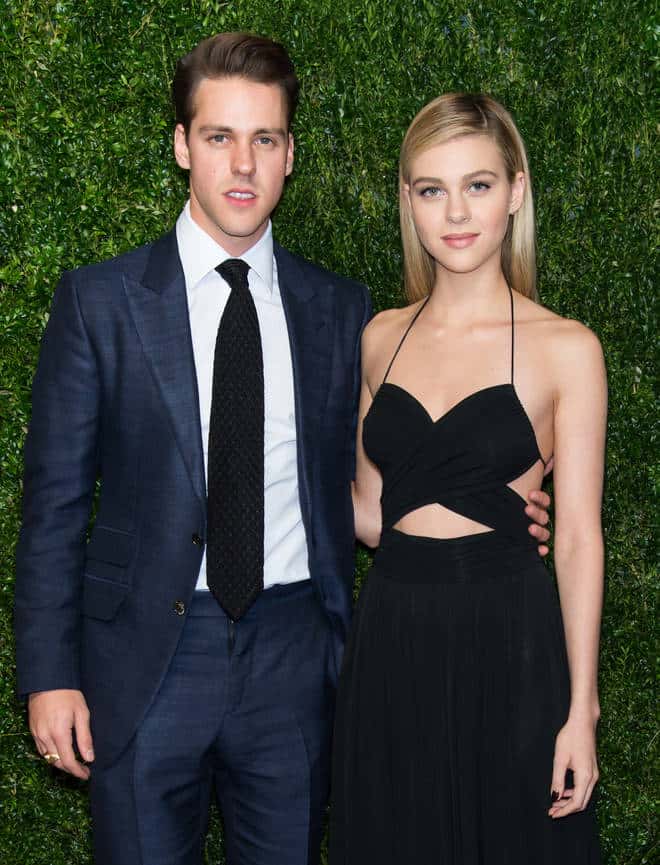 Brad Peltz with his sister Nicola Peltz