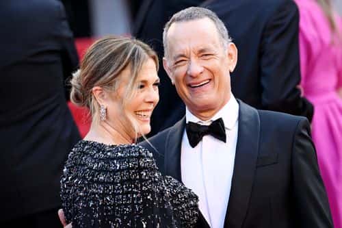 Rita Wilson and Tom Hanks attend the 