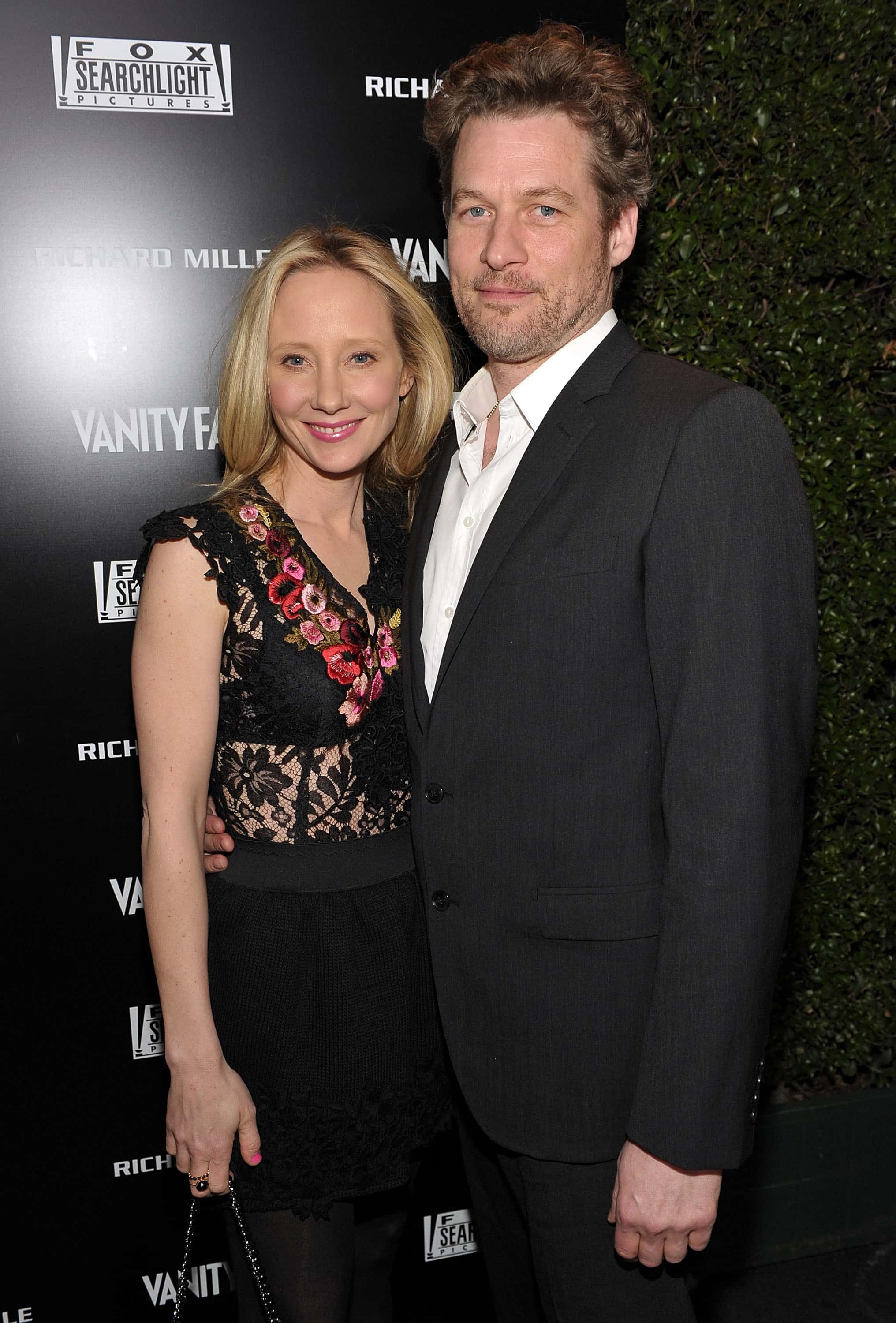 Actress Anne Heche (L) and Coleman 'Coley' Laffoon attend Vanity Fair Campaign Hollywood 2011's Richard Mille Toasts Fox Searchlight Films held at Bar Marmont on February 24, 2011 in Hollywood, California.