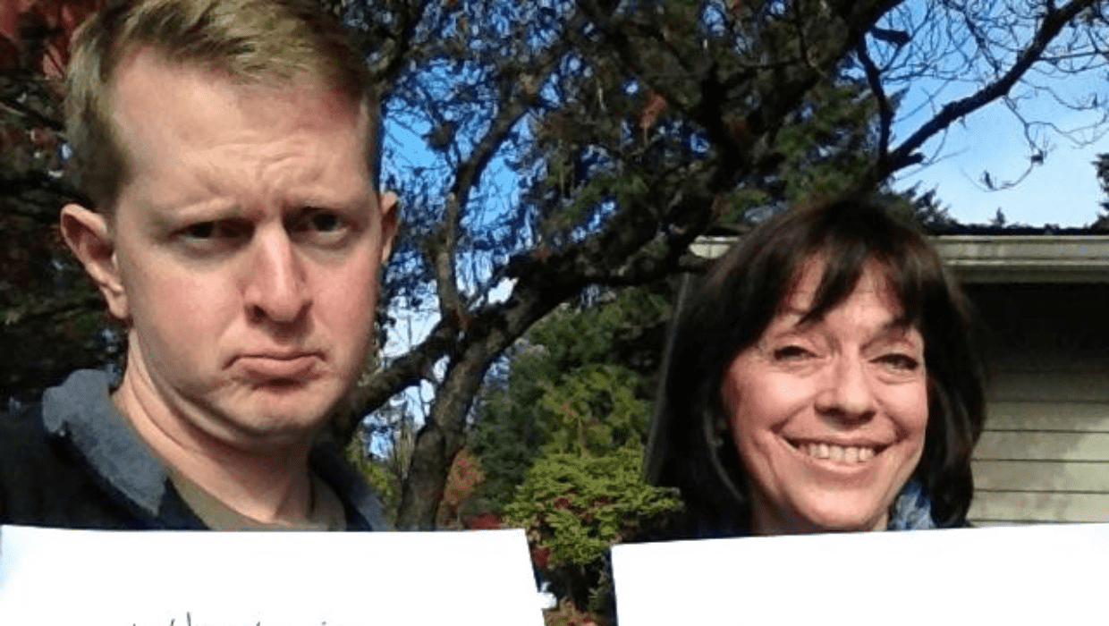 Ken Jennings and Nancy Zerg meet after their historic clash at 'Jeopardy!' (Ken Jennings)