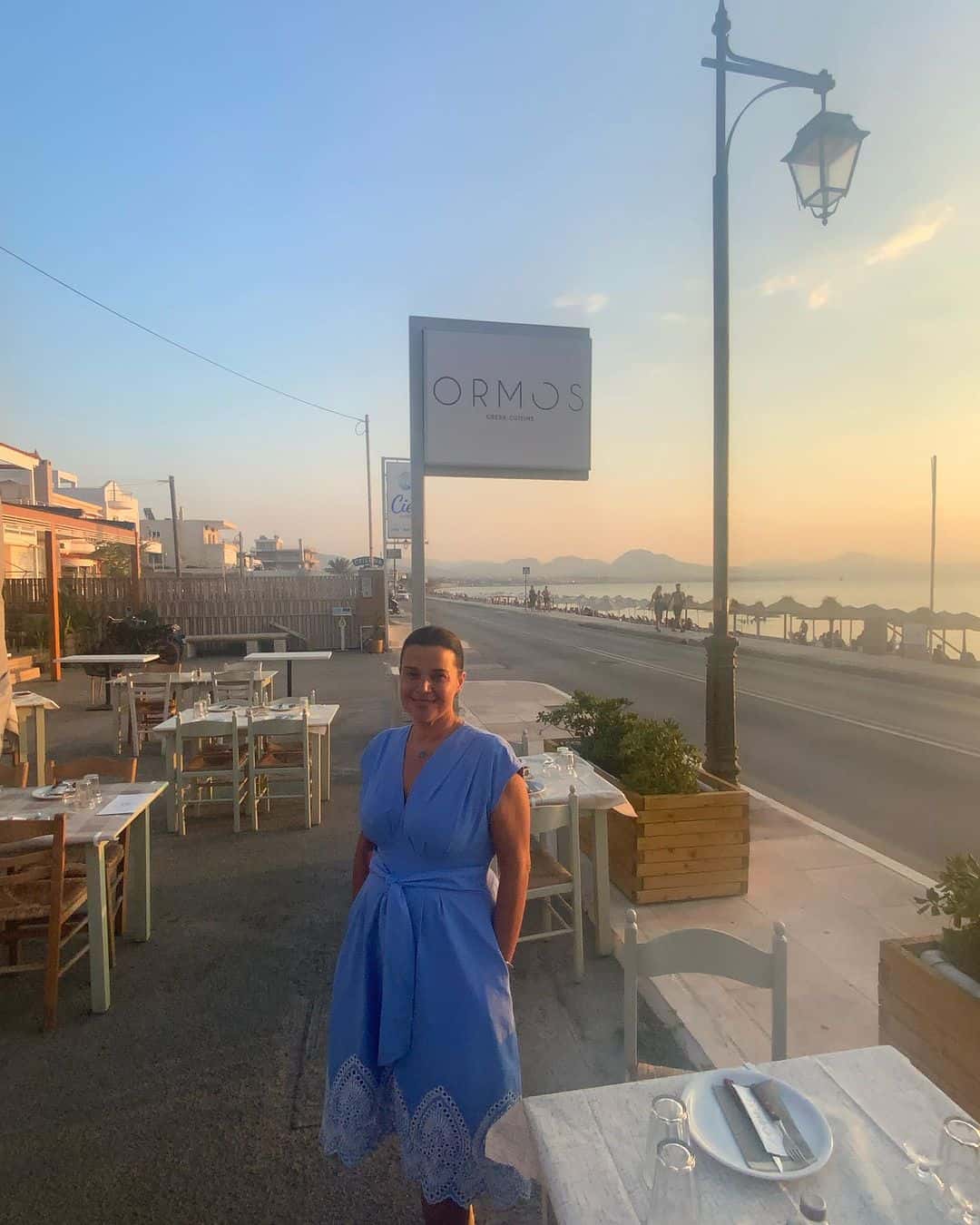 Ana Navarro bids goodbye to her summer vacation in Greece (Instagram/@ananavarrofl)