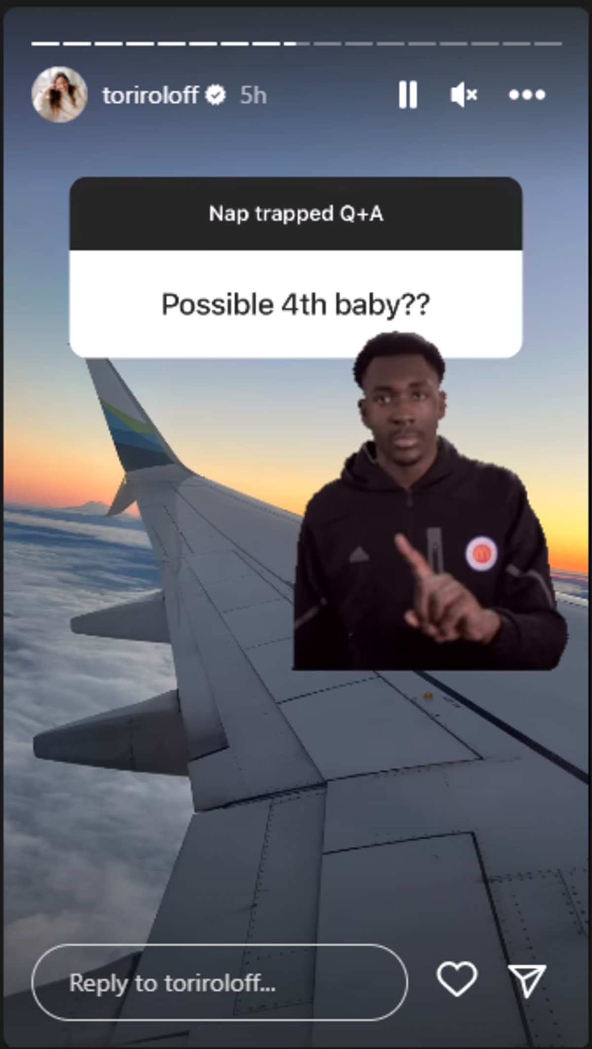 Tori Roloff addresses pregnancy rumors via Instagram story (Instagram/toriroloff)