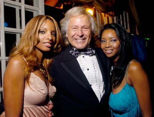 From left, Yves Laurent, Peter Nygard and Melisa Marie Jackson attend the TIFF Opening Night Party following the screening of 