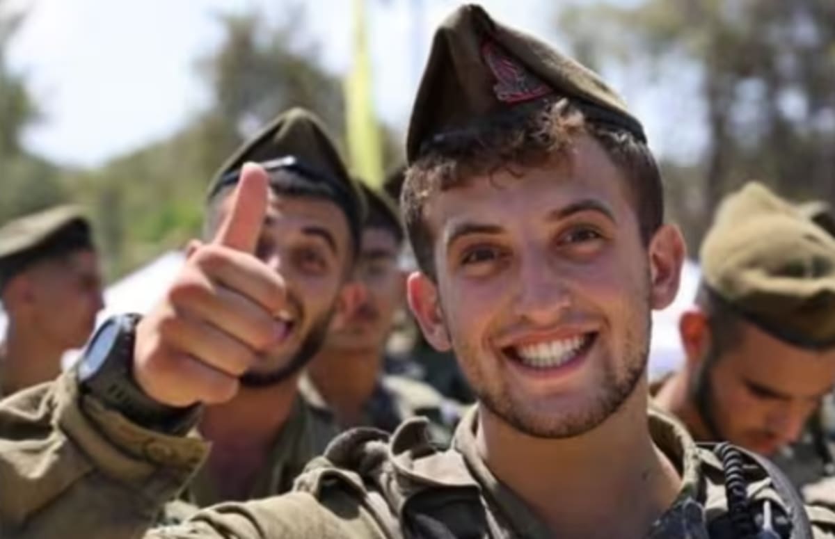 Staff Sgt. Roey Weiser was stationed at the Kerem Shalom border crossing (Naomi Feifer-Weiser/Facebook)
