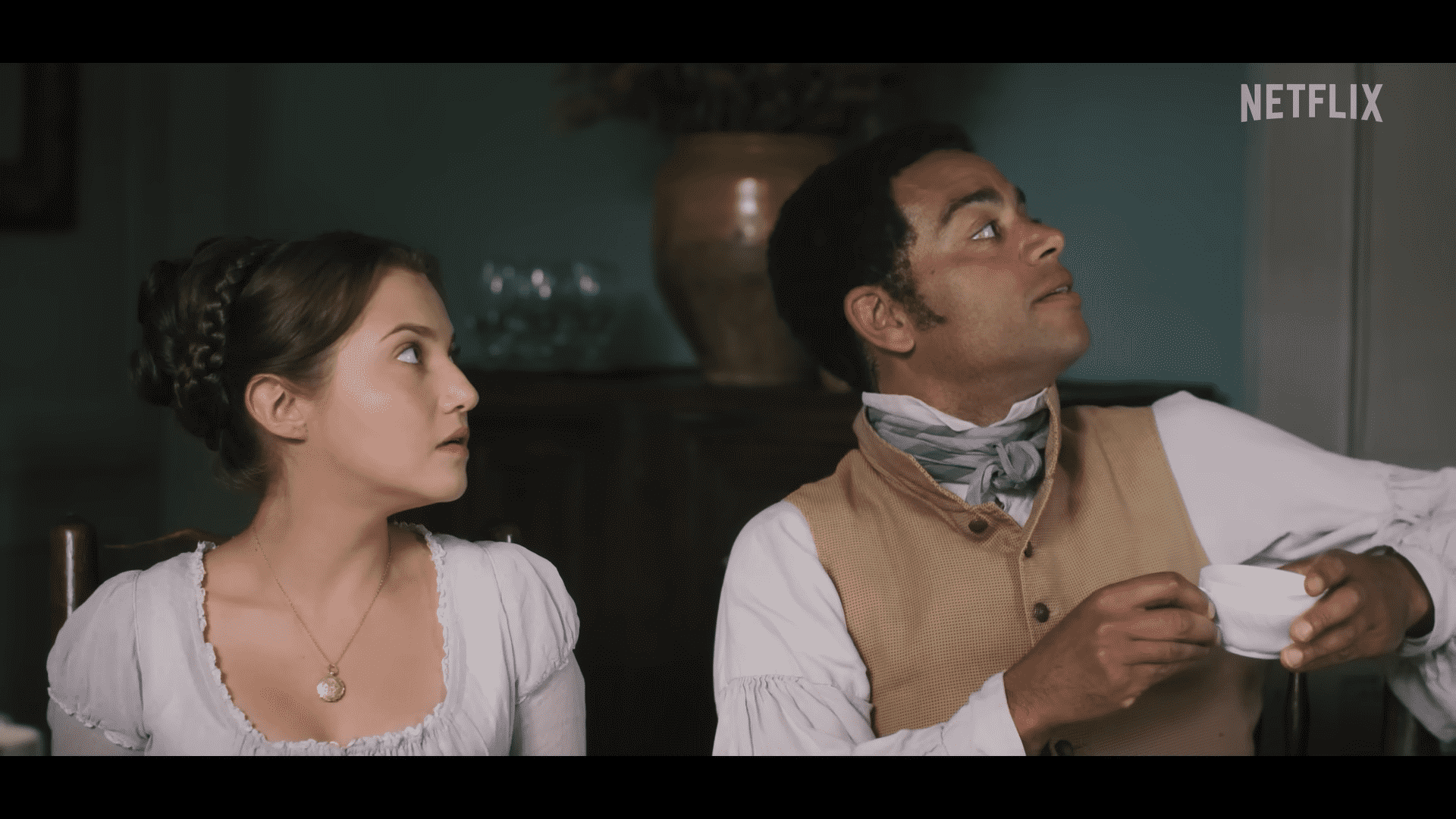 A still from 'Persuasion' (Netflix)