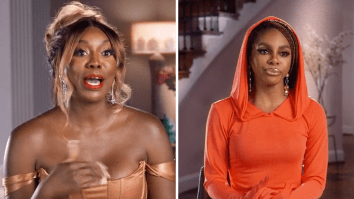 'Real Housewives of Potomac' stars Wendy Osefo and Candiace Bassett (Bravo)