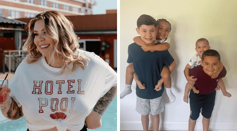 The MTV star frequently shares videos of her children on her instagram( Instagram/Kailyn Lowry)