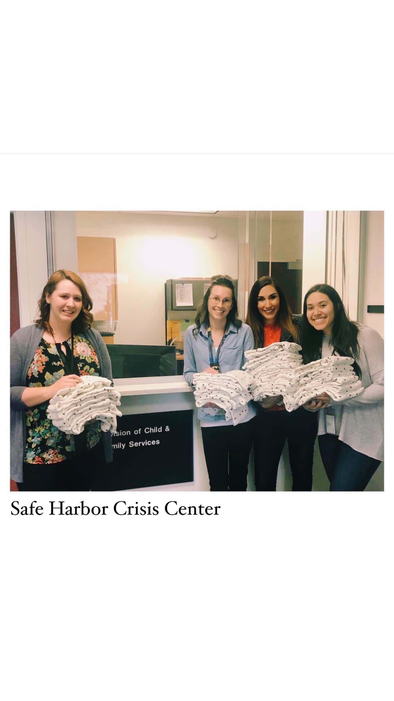 Monica Garcia has donated swaddles to hospitals, colleges and more places (Instagram/@officiallybreababy)