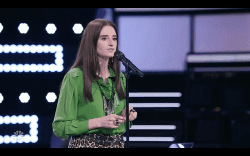 Sydney Kronmiller on 'The Voice' Season 22 (NBC)