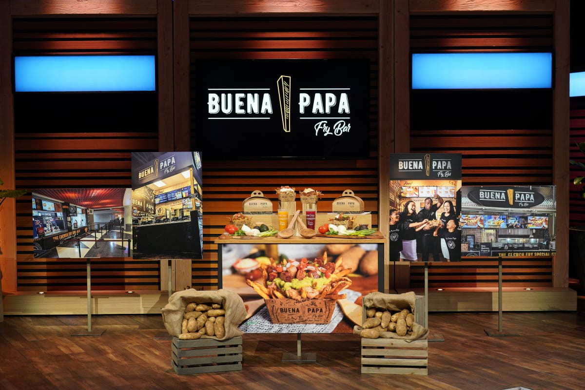 Buena Papa Fry Bar in 'Shark Tank' Season 15 (ABC)