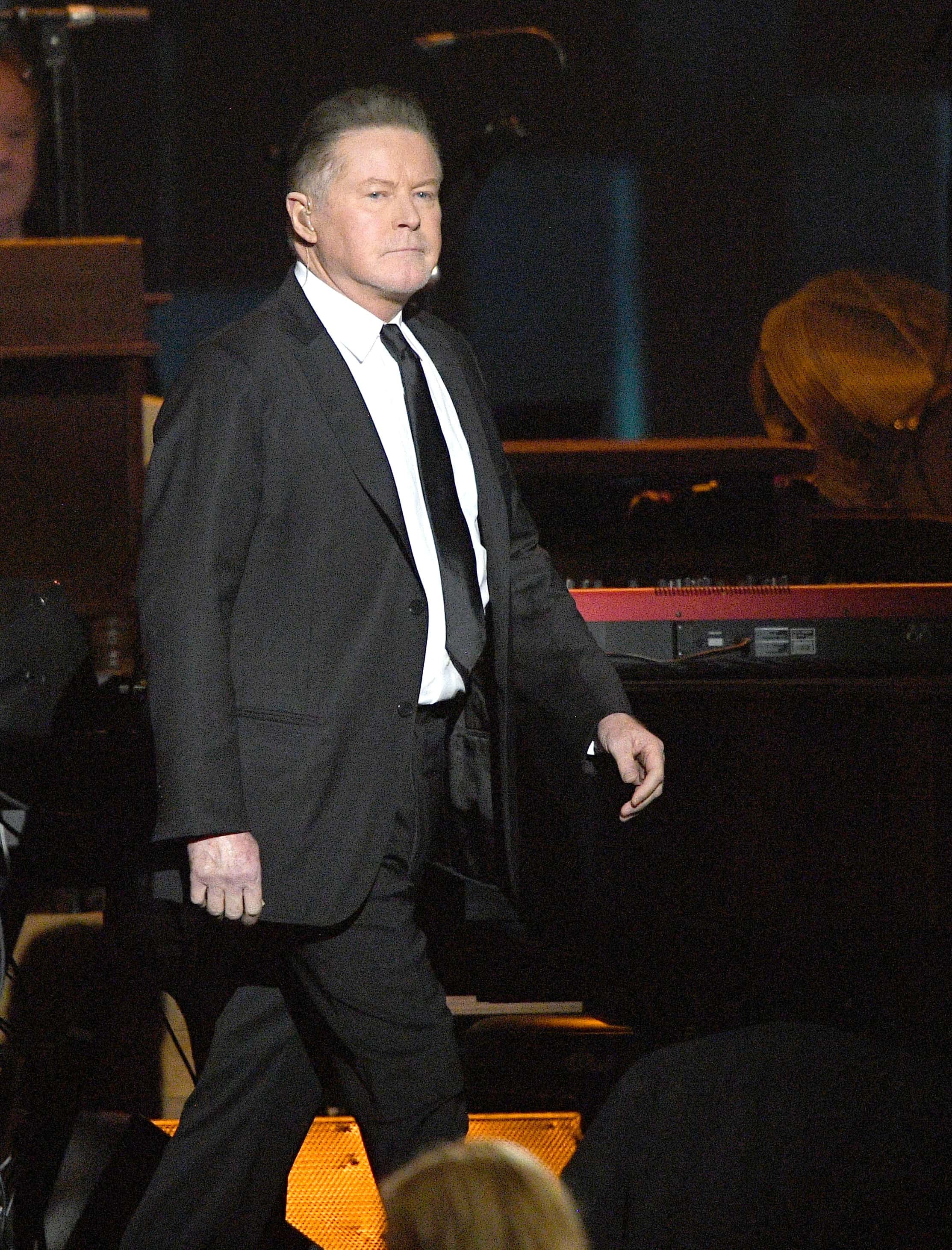 Singer Don Henley appears onstage during MusiCares Person of the Year honoring Tom Petty at the Los Angeles Convention Center on February 10, 2017 in Los Angeles, California.