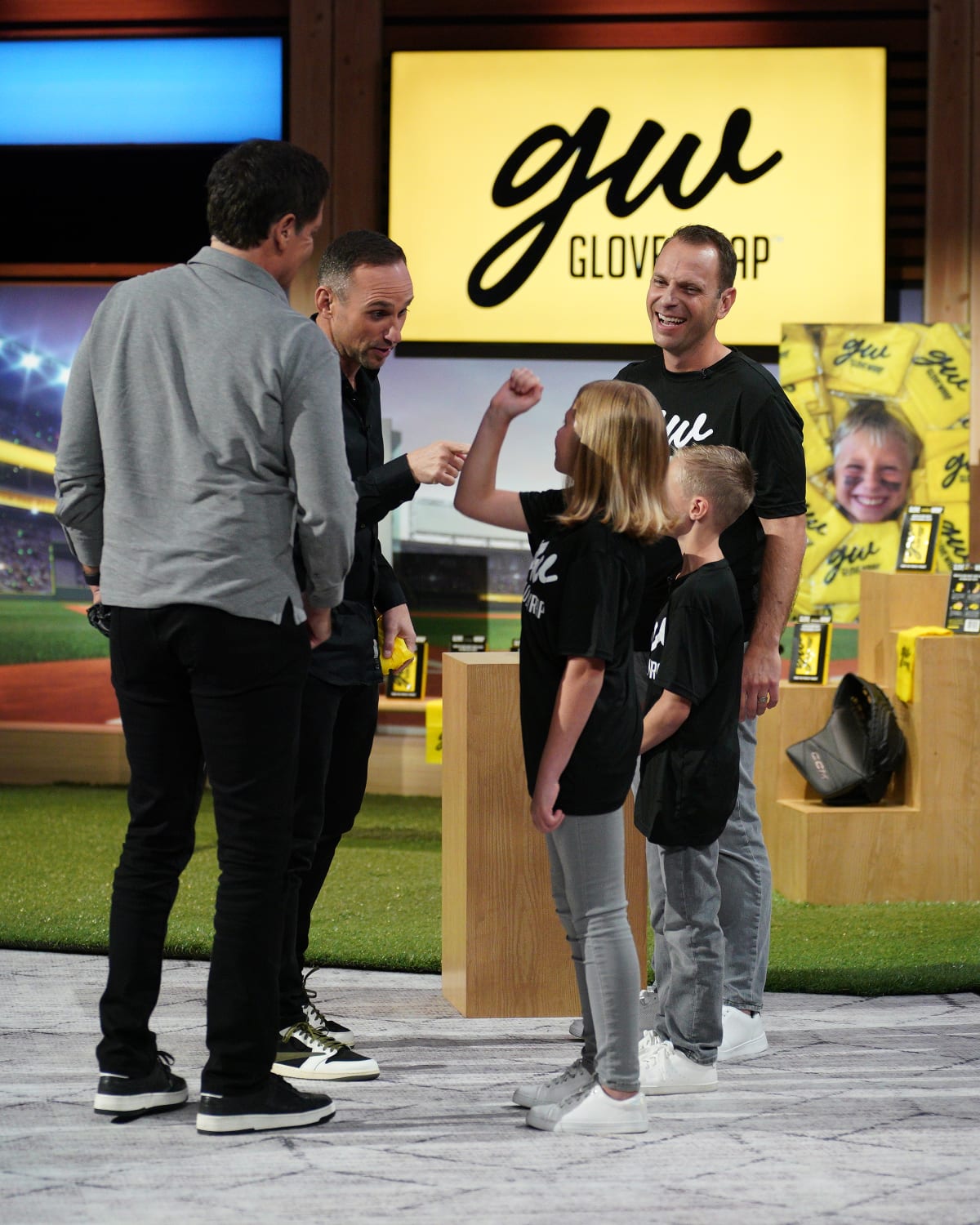 Glove Wrap scored a deal with Michael Rubin and Mark Cuban in 'Shark Tank' Season 15 (ABC)