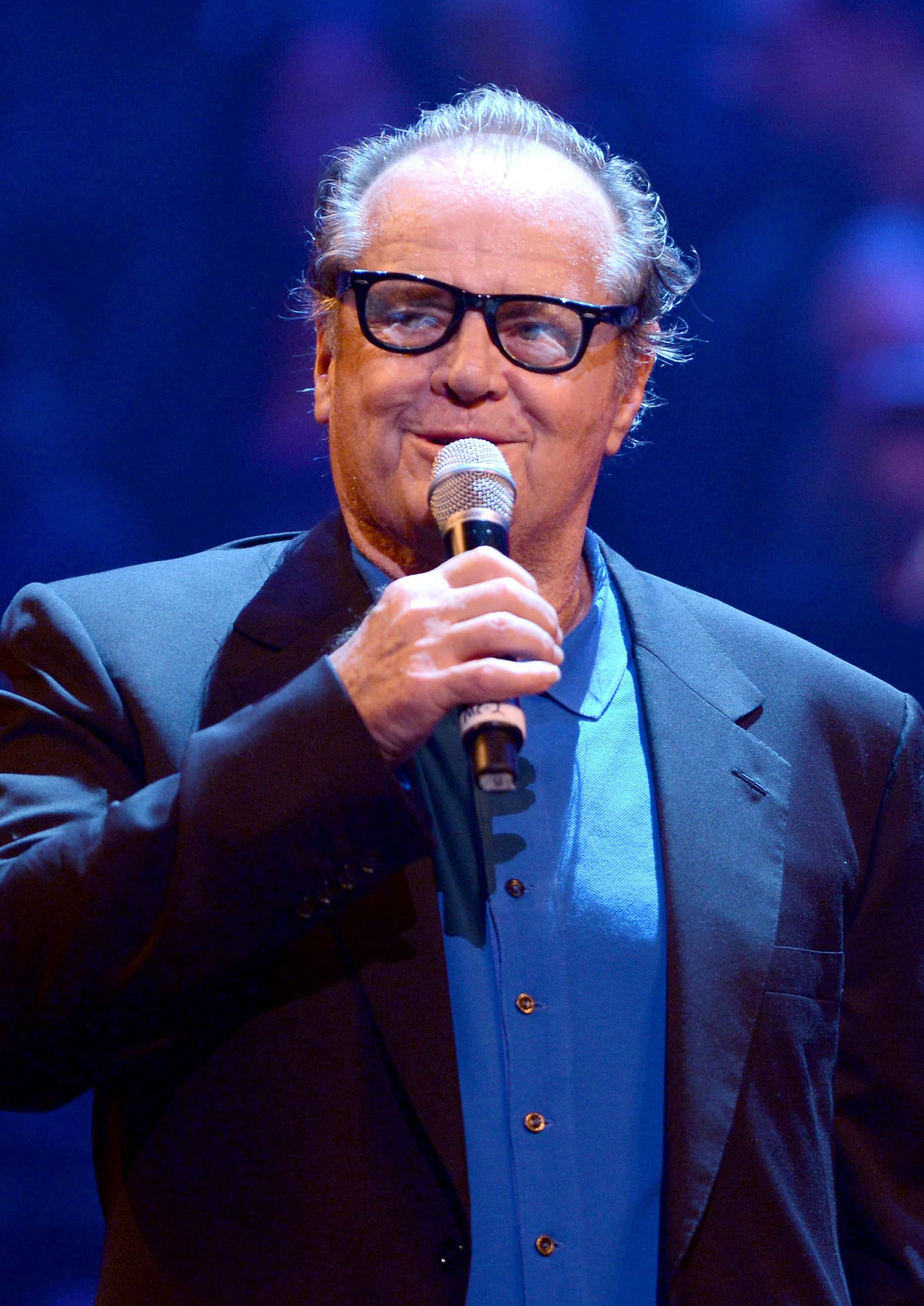 Actor Jack Nicholson speaks onstage during a celebration of Carole King and her music to benefit Paul Newman's The Painted Turtle Camp at the Dolby Theatre on December 4, 2012 in Hollywood, California. (Photo by Michael Buckner/Getty Images for The Painted Turtle Camp)