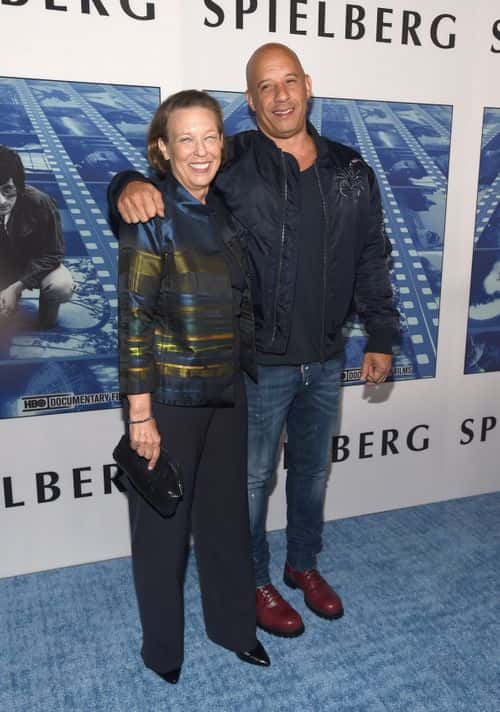 Delora Vincent (L) and Vin Diesel at the Premiere Of HBO's 