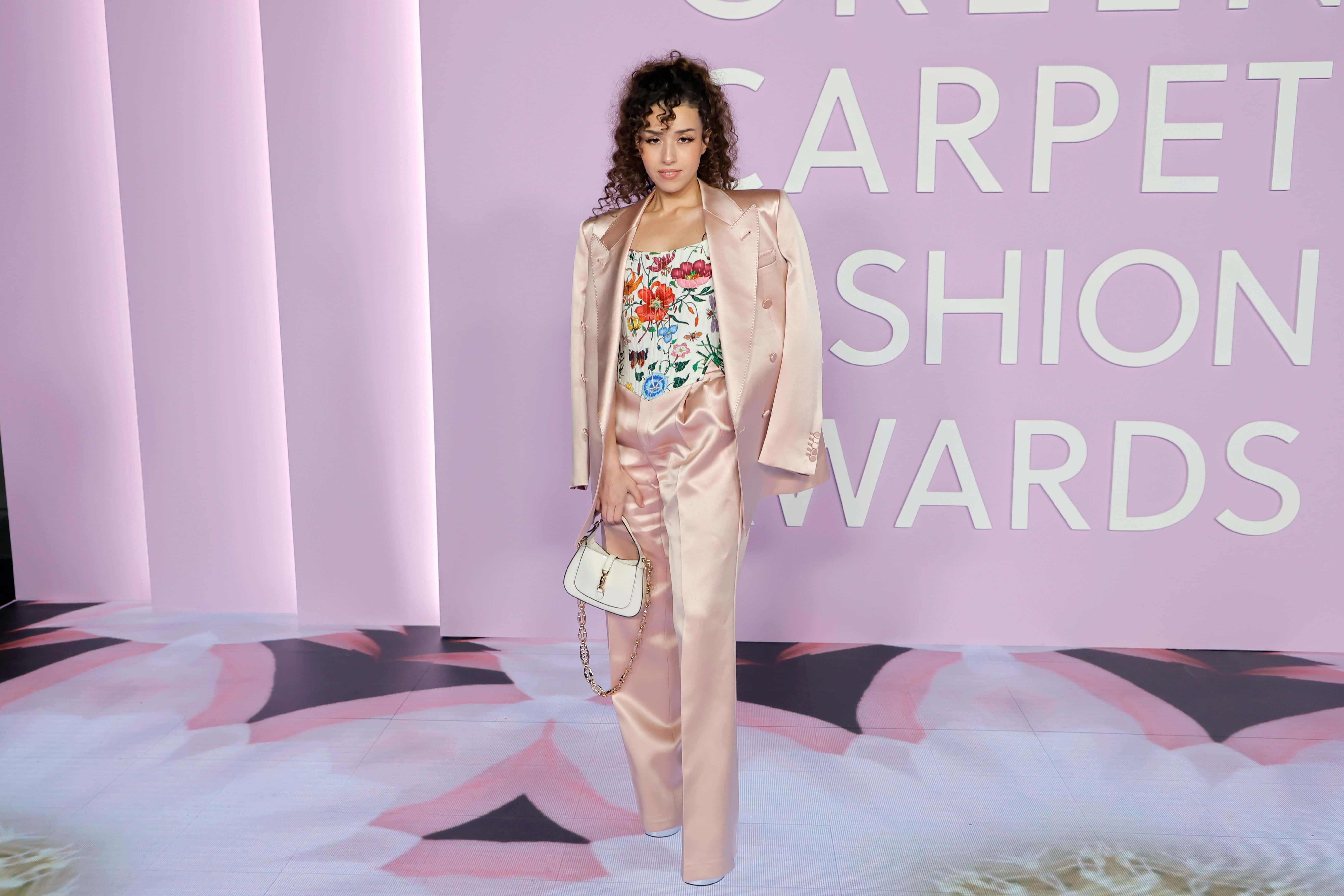 HOLLYWOOD, CALIFORNIA - MARCH 09: Pokimane attends the 2023 Green Carpet Fashion Awards at NeueHouse Hollywood on March 09, 2023 in Hollywood, California. (Photo by Kevin Winter/Getty Images)