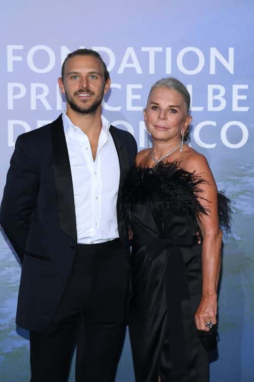 Tina Green and Brandon Green attend the Monte-Carlo Gala For Planetary Health on September 24, 2020 in Monte-Carlo, Monaco.