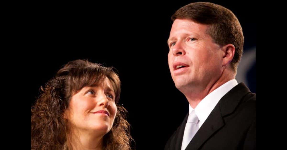 Jim Bob and Michelle Duggar's property has been visited by police on Sunday (Brendan Hoffman/Getty Images)