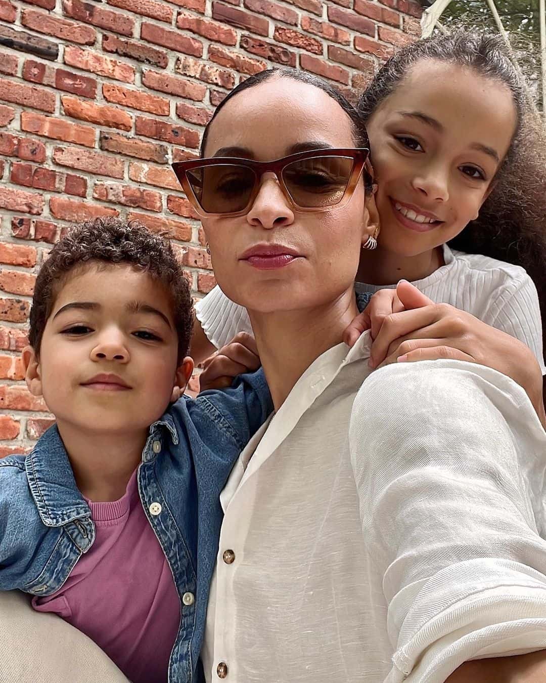 Sai De Silva with her kids London Scout and Rio Dash (Instagram/scoutthecity)