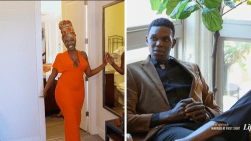 Alexis and Justin in 'MAFS' Season 15 episode 14 (Lifetime)