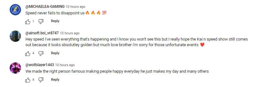 Comments on IShowSpeed (@ishowspeed/YouTube)