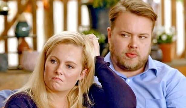 Erskine rose to fame after featuring in Channel Seven's Bride and Prejudice in 2019 with her then-fiancé, a man named Denton. (Channel Seven)