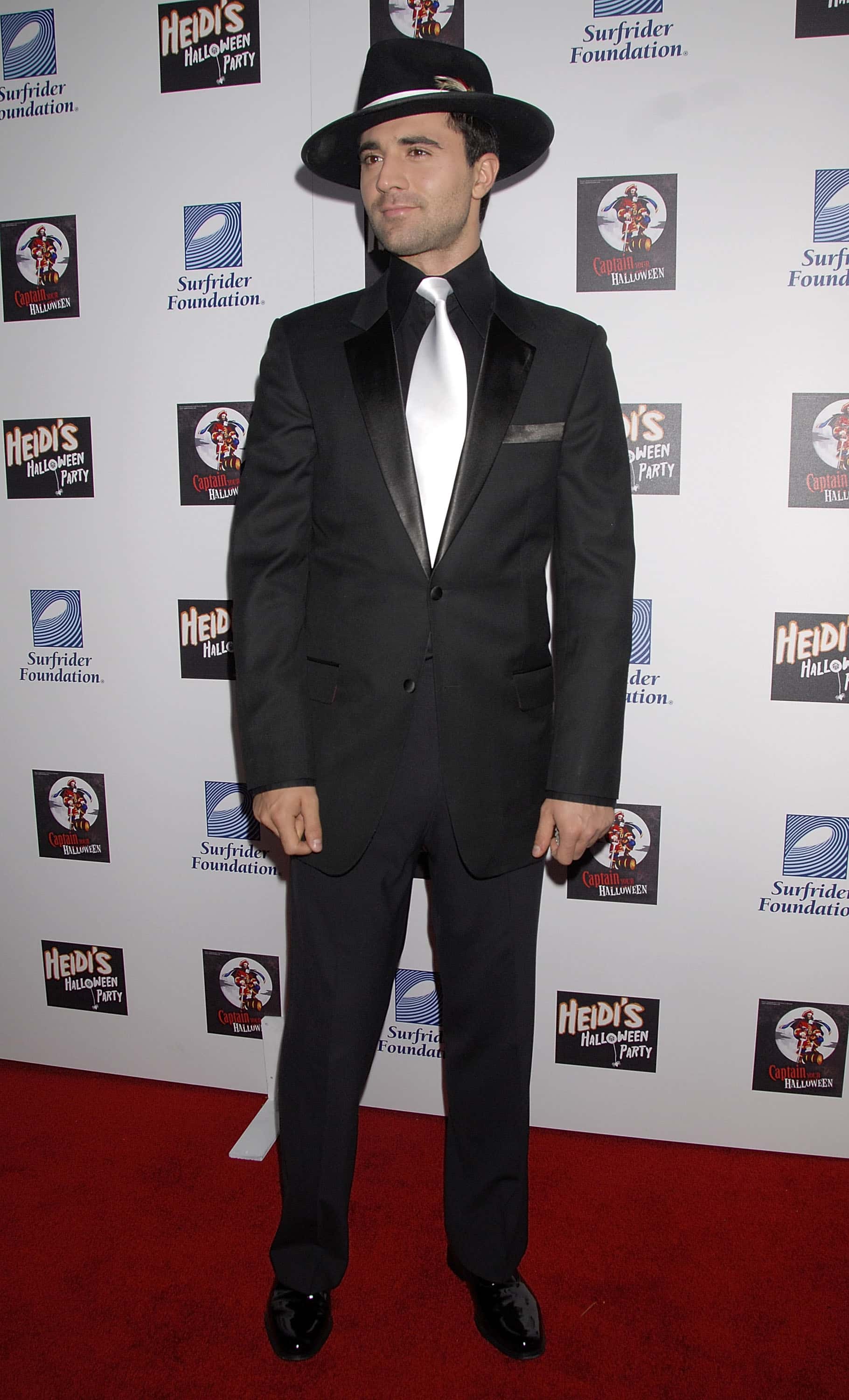 Singer Darius Danesh attends Heidi Klum's 8th Annual Halloween Party at The Green Door on October 31, 2007 in Los Angeles, California.