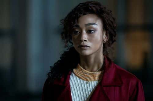 Tati Gabrielle as Hannah Kim in Kaleidoscope' (Netflix)