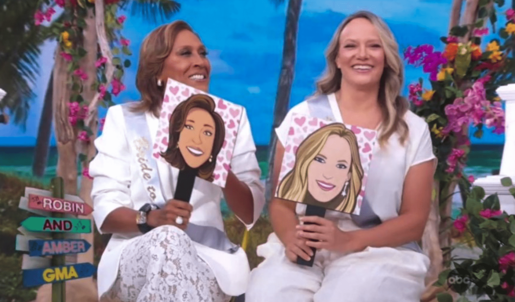 'GMA' Robin Roberts and fiance Amber Laign are set to marry in the next few weeks (ABC)