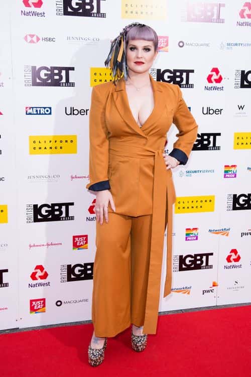 Kelly Osbourne attends British LGBT Awards 2019 at Marriott Hotel Grosvenor Square on May 17, 2019 in London, England. (Photo by Jeff Spicer/Getty Images)