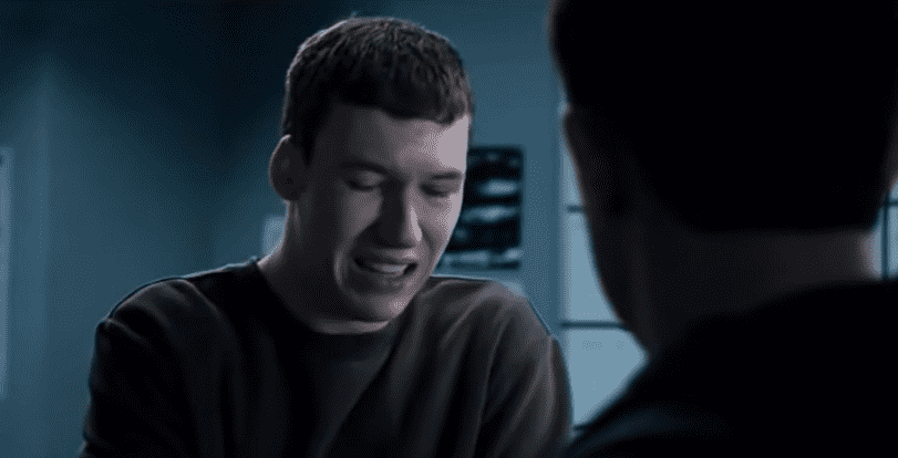 Tyler Down, an outcast, deals with constant bullying at the school (Netflix screenshot)