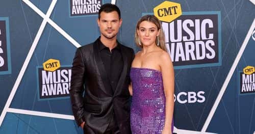 Taylor Lautner and Taylor Dome got engaged exactly one year ago (Photo by Mike Coppola/Getty Images)