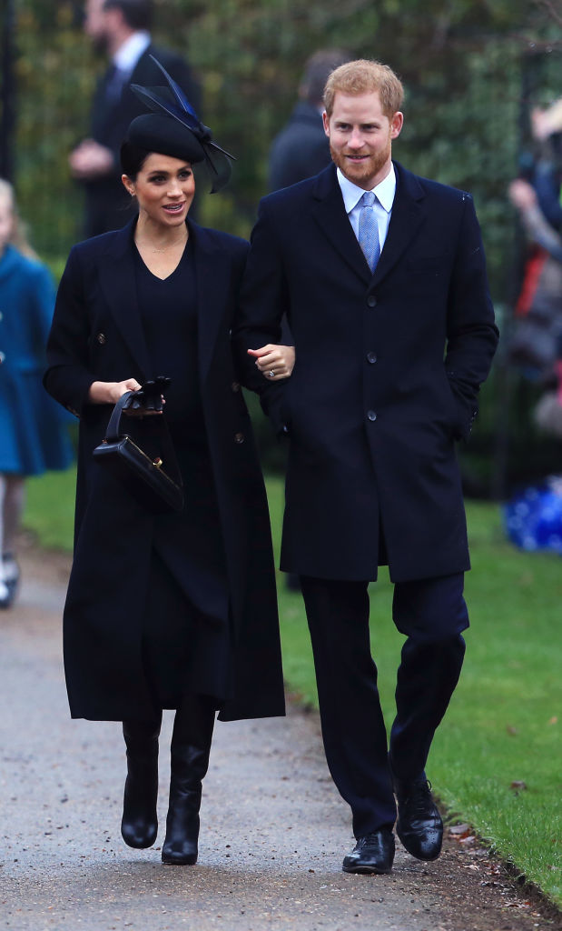 It is being reported that Meghan's protection officers have also briefed Scotland Yard detectives about the damage to the royal family's image that has been caused by Samantha, ever since she was not invited to Meghan and Harry's grand wedding celebration in May, earlier this year. (Source: Getty Images)