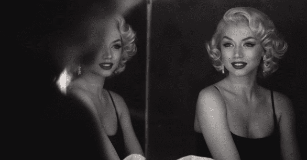 Ana De Armas as Marilyn Monroe in a still from 'Blonde' (Netflix)