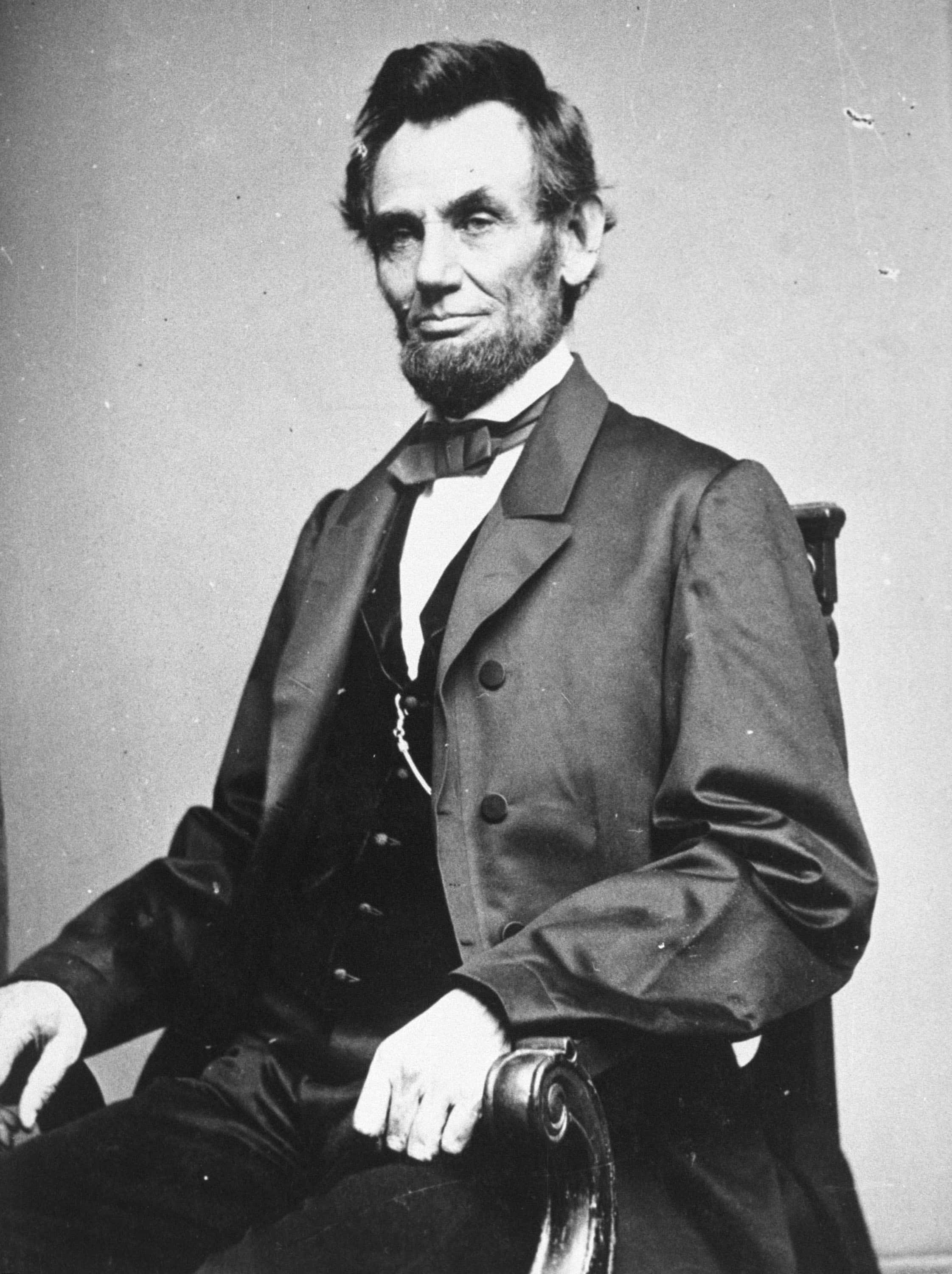 377869 16: Portrait of 16th United States President Abraham Lincoln. (1809-1865) (Courtesy of the National Archives/Newsmakers)
