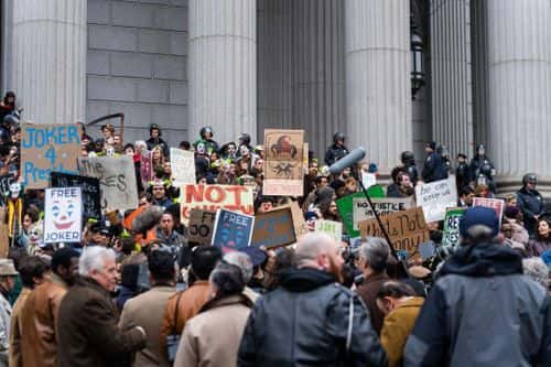 The set images from 'Joker: Folie à Deux' (Gotham/GC Images/Getty Images)