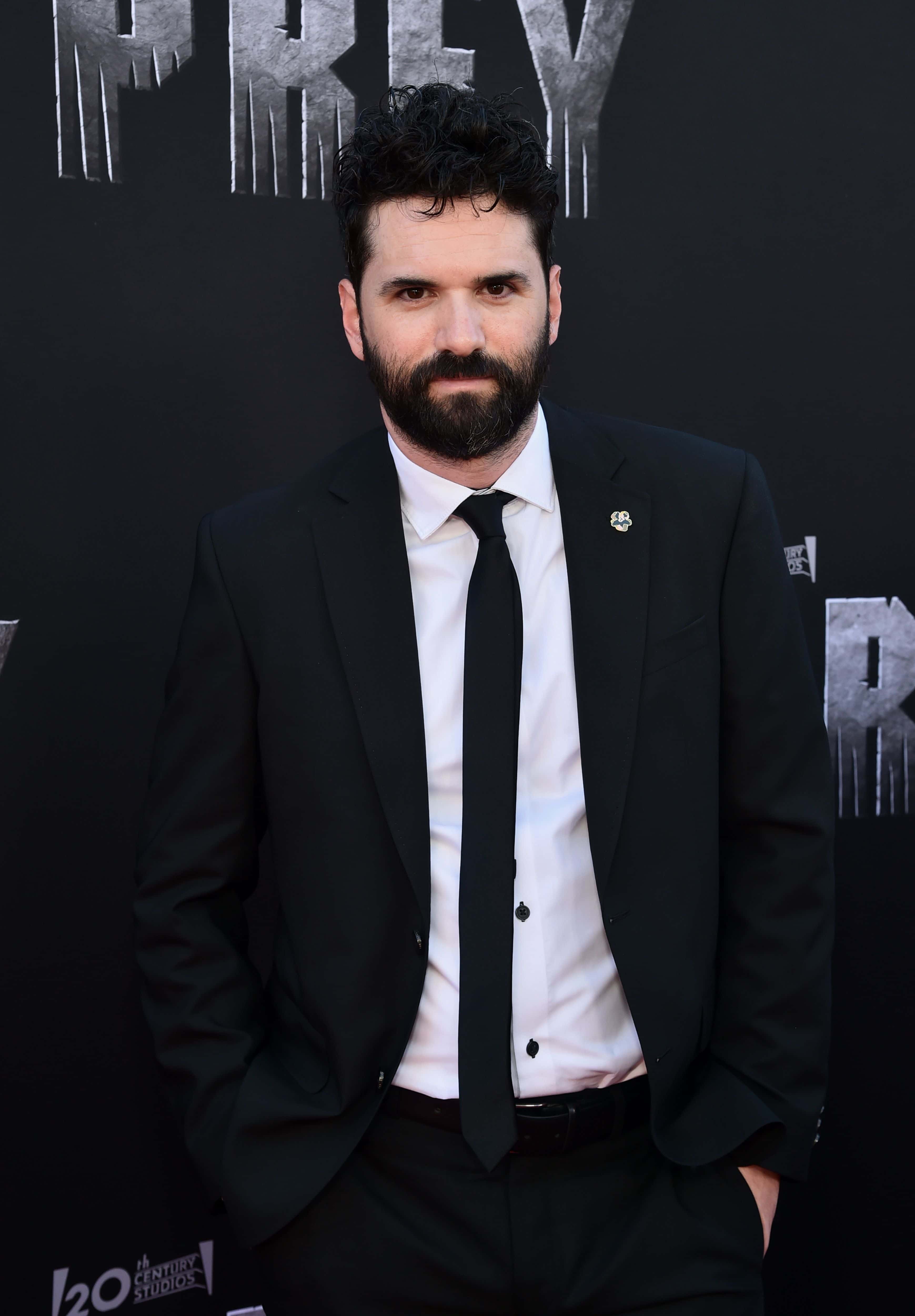 Dan Trachtenberg attends the Prey Premiere at Regency Village Theatre in Los Angeles, California on August 2, 2022.