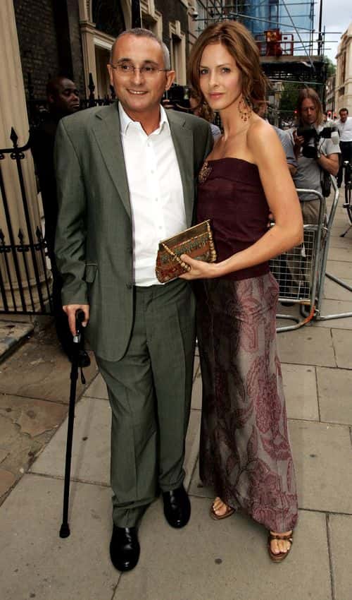 Trinny Woodall and husband Johnny Elichaoff attend the annual Tatler Summer Party, hosted by Tatler editor Geordie Greig and also celebrating the publication of their