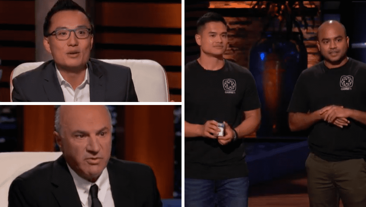 Tony Xu, Kevin O'Leary, Cabinet Health in 'Shark Tank' Season 14 episode 11 (ABC)