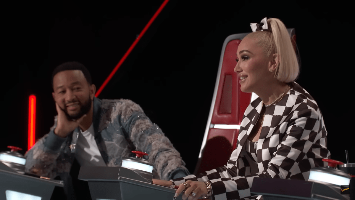 Gwen Stefani pitched hard to win 'The Voice' Season 24 singer Caleb Sasser (NBC)