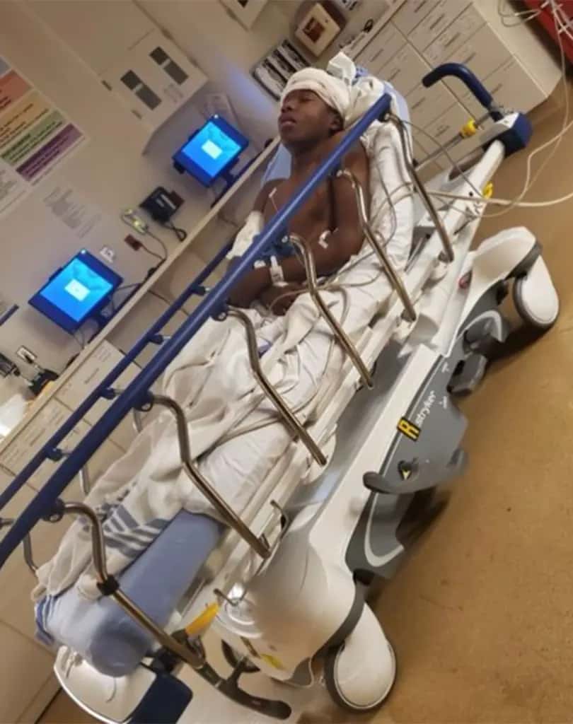 Ralph Yarl, 16, was shot twice, once in the head and once in the arm, according to authorities (shaunking/Instagram)