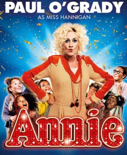 Paul O'Grady in one of Paul O'Grady shows 'Annie' (Instagram/@andre_portasio)