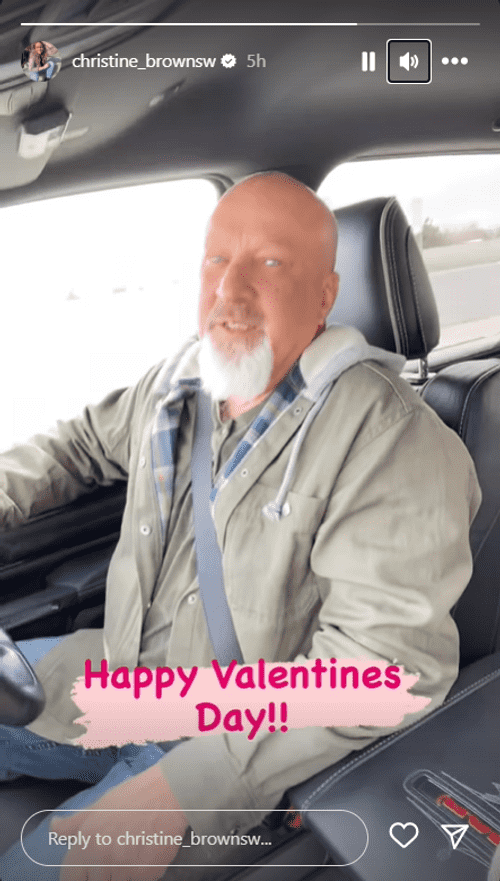 'Sister Wives' star Christine Brown flaunts her boyfriend David Woolley on social media (Insatgram/@christine_brownsw)