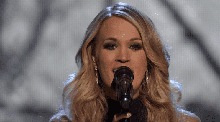 Carrie Underwood performs 