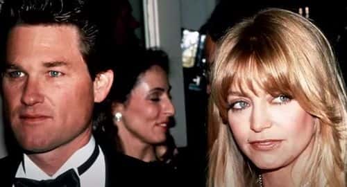Bill Hudson and Goldie Hawn togtether ( Inside edition screenshot/ YouTube)