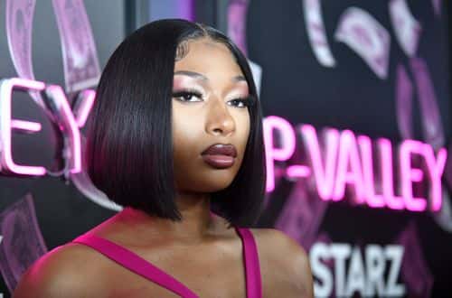 Megan Thee Stallion attends the premiere of STARZ season 2 of 